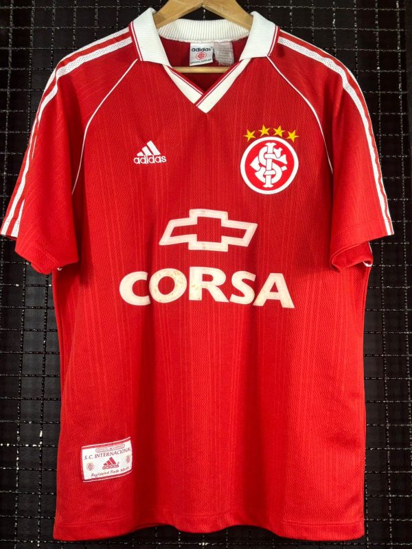 Camisa Internacional Adidas 1998 vermelha