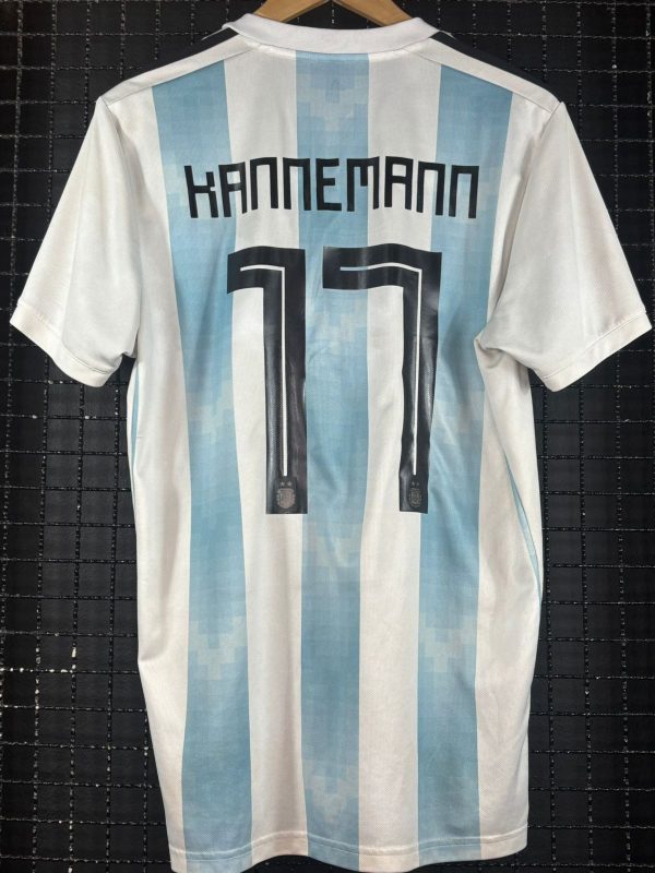 Camisa Argentina Adidas 2018 Kannemann - Imagem 2