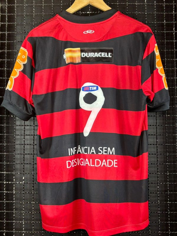 Camisa Flamengo Olympikus 2012 Deivid Dia Das Crianças Infância sem Desigualdade - Imagem 2