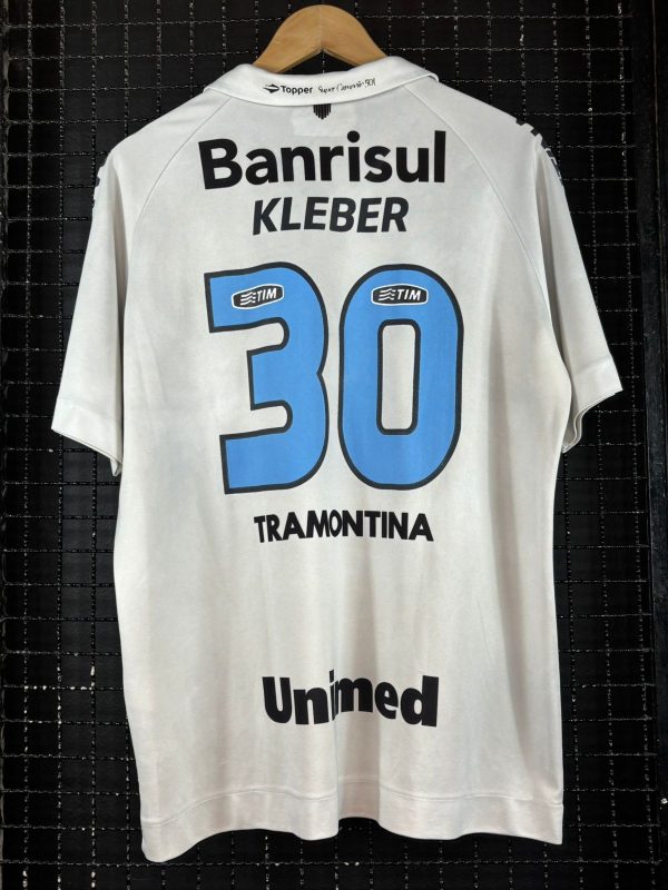 Camisa Grêmio Topper 2012 Kleber branca - Imagem 2