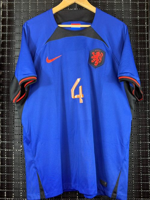 Camisa Holanda Nike 2022 Virgil Van Dijk
