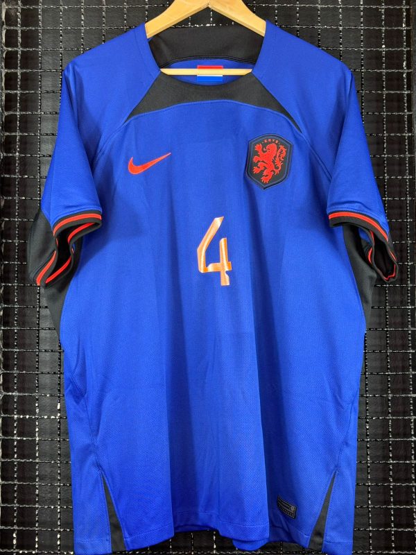 Camisa Holanda Nike 2022 Virgil Van Dijk