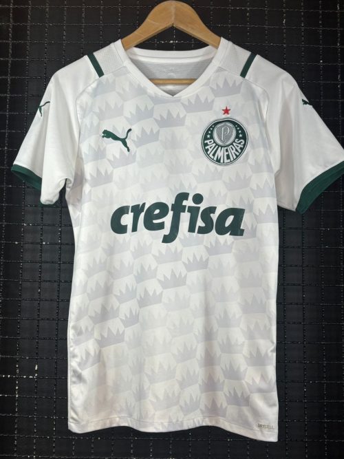 Camisa Palmeiras Puma 2021 Deyverson branca