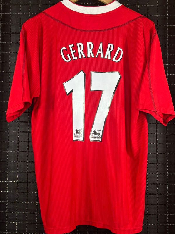 Camisa Liverpool Reebok 2003 Steven Gerrard - Imagem 2