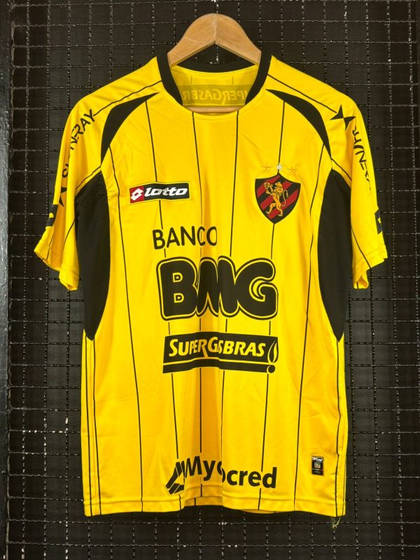 Camisa Sport Recife Lotto 2011 terceiro uniforme amarela