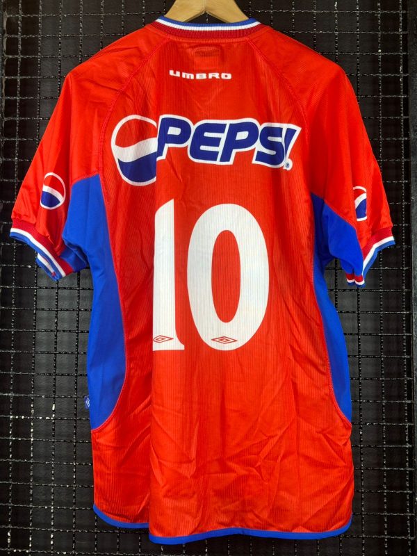 Camisa Nacional Umbro 2002 vermelha - Imagem 2