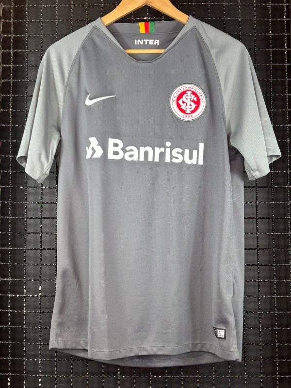 Camisa Internacional Nike 2018 terceiro uniforme cinza