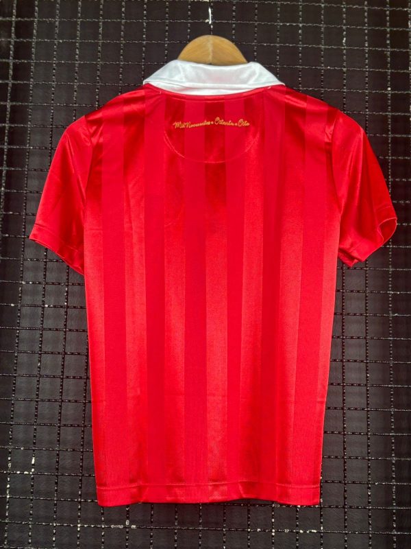 Camisa Internacional 1988 retrô licenciada vermelha infantil - Imagem 2
