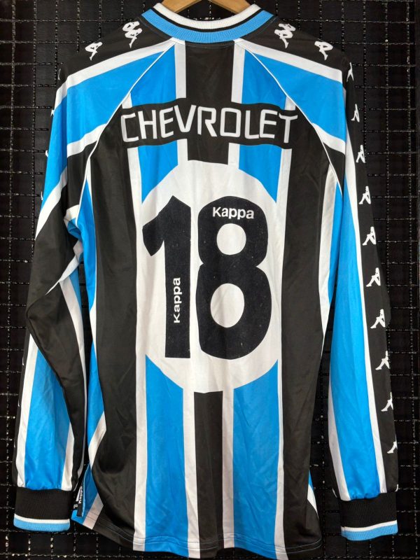 Camisa Grêmio Kappa 2000 tricolor mangas longas - Imagem 2