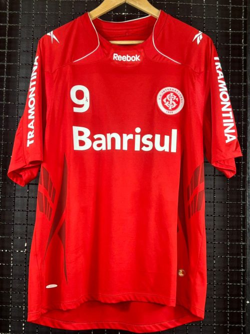 Camisa Internacional Reebok 2010 Libertadores da América Alecsandro vermelha