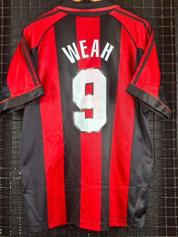 Camisa Milan Adidas 1998 George Weah - Imagem 2