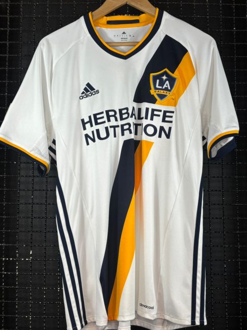 Camisa LA Galaxy Adidas 2016 branca