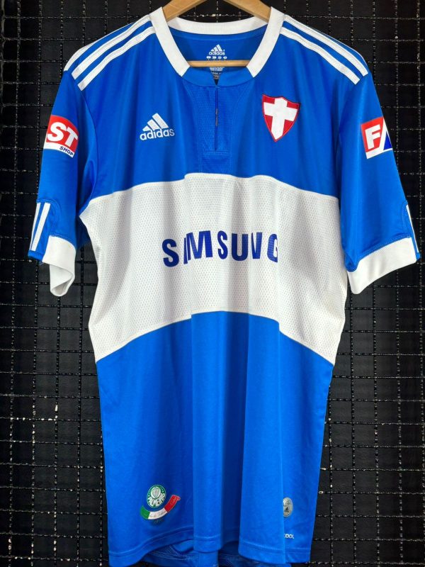 Camisa Palmeiras Adidas 2009 Kleber Gladiador azul