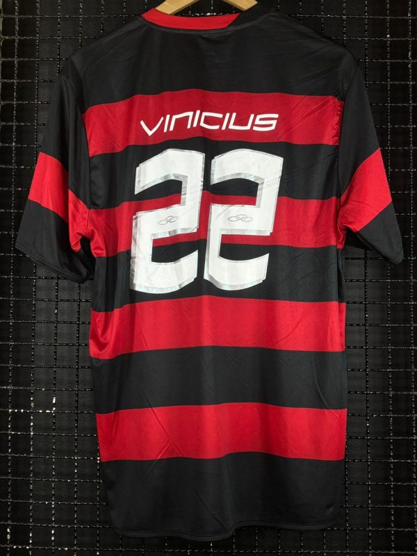 Camisa Flamengo Olympikus 2009 Vinicius Rubro negra - Imagem 2