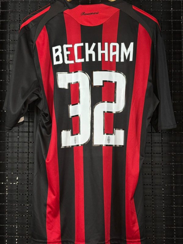 Camisa Milan Adidas 2008 David Beckham - Imagem 2
