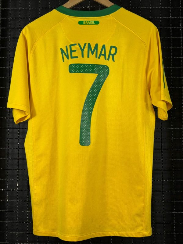 Camisa Brasil Nike 2010 Neymar Jr amarela - Imagem 2