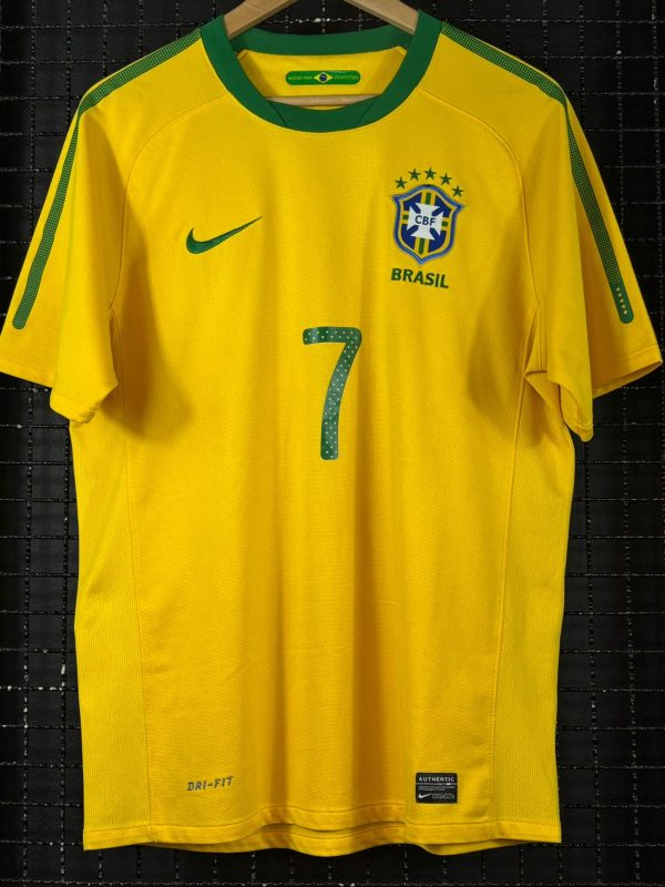 Camisa Brasil Nike 2010 Neymar Jr amarela
