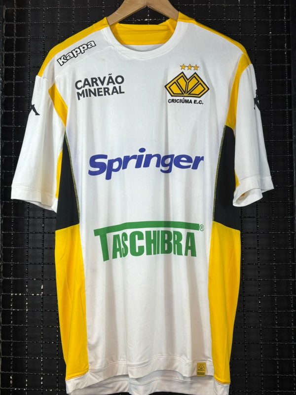 Camisa Criciúma Kappa 2015 branca