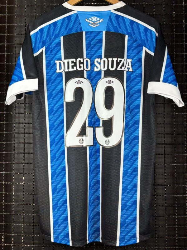 Camisa Grêmio Umbro 2020 Diego Souza tricolor - Imagem 2