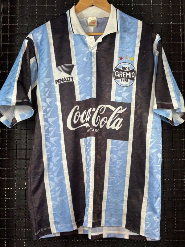 Camisa Grêmio Penalty 1994 tricolor