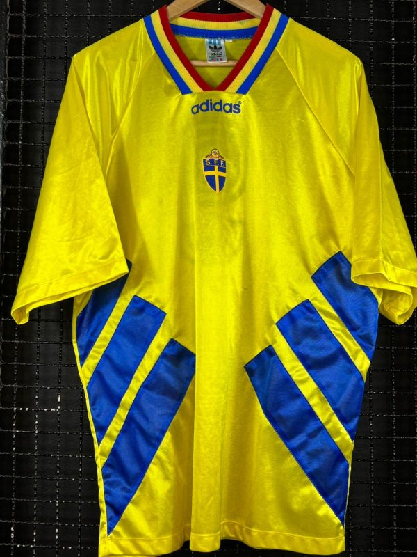 Camisa Suécia Adidas 1994 amarela