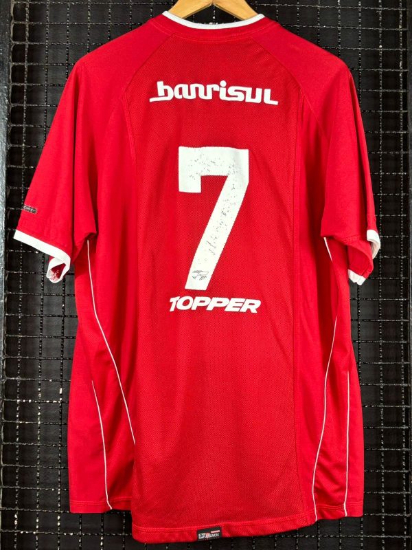 Camisa Internacional Topper 2003 vermelha - Imagem 2