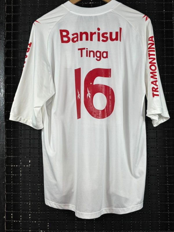 Camisa Internacional Reebok 2010 Libertadores da América Tinga branca - Imagem 2
