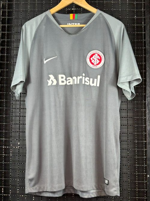 Camisa Internacional Nike 2018 terceiro uniforme cinza