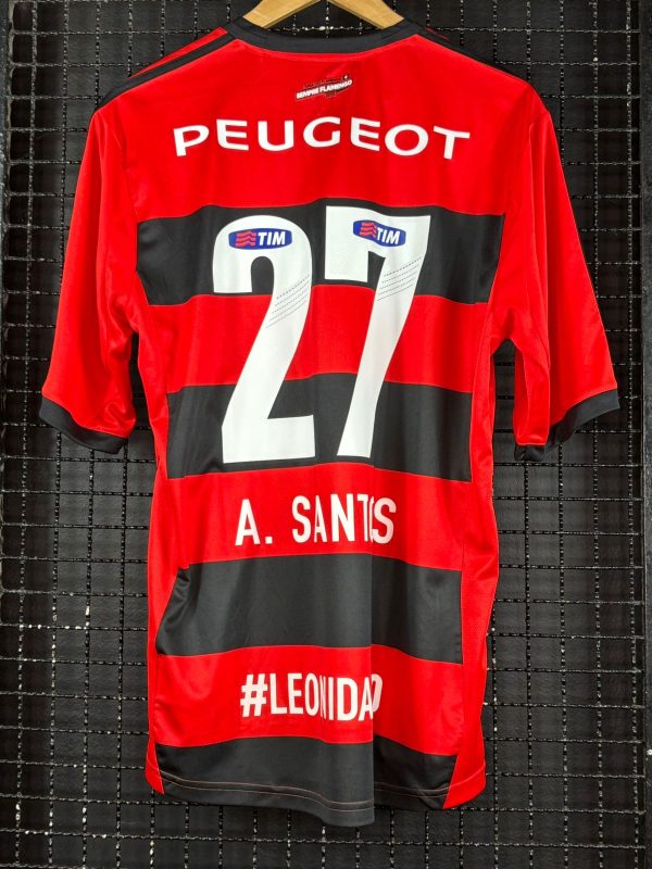 Camisa Flamengo Adidas 2013 André Santos #Leonidas100 - Imagem 2