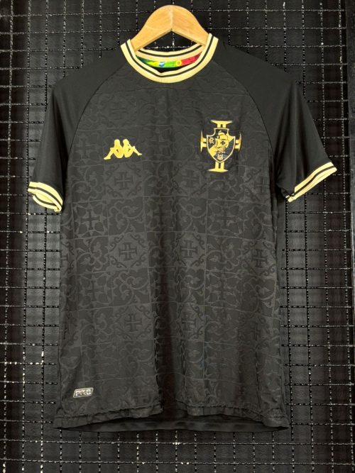 Camisa Vasco da Gama Kappa 2022 preta