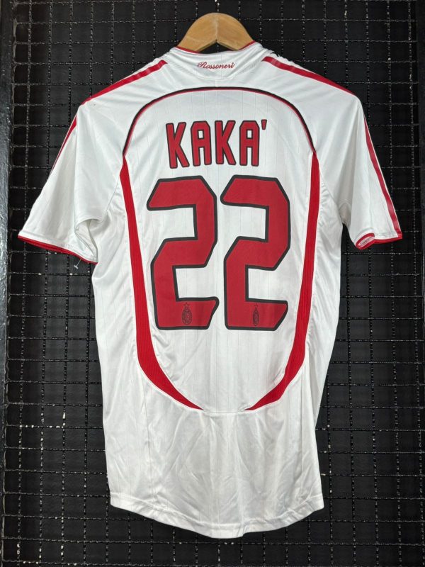 Camisa Milan Adidas 2006 Kaká Teamgeist branca - Imagem 2