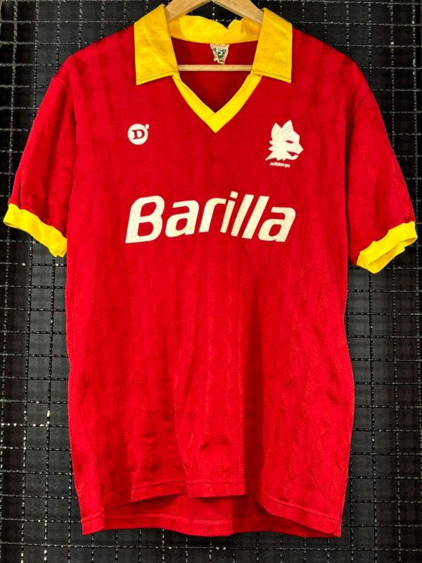 Camisa Roma Dellerba 1989 retrô