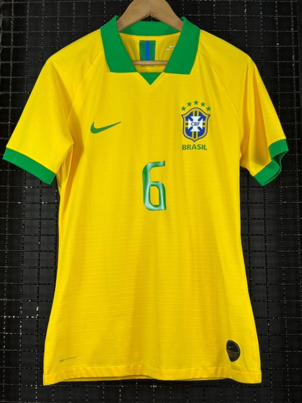 Camisa Brasil Nike 2019 Filipe Luís amarela