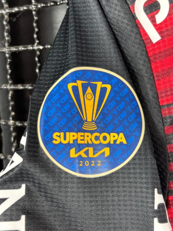Camisa Flamengo Adidas 2022 Supercopa Everton Ribeiro rubro-negra - Imagem 3