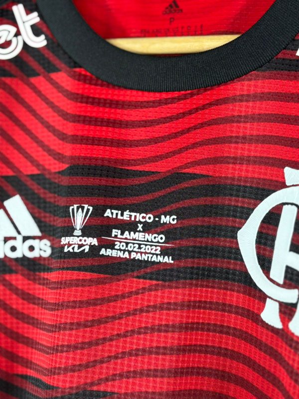 Camisa Flamengo Adidas 2022 Supercopa Everton Ribeiro rubro-negra - Imagem 4