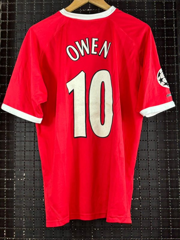 Camisa Liverpool Reebok 2001 Champions League Michael Owen - Imagem 2
