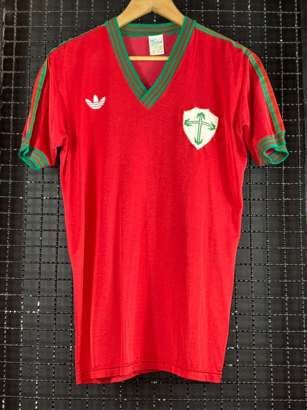 Camisa Portuguesa – SP Adidas 1981 vermelha