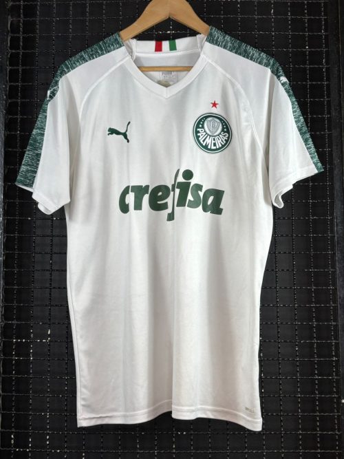 Camisa Palmeiras Puma 2019 Gustavo Goméz branca