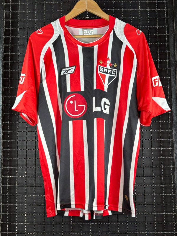 Camisa São Paulo Reebok 2007 tricolor