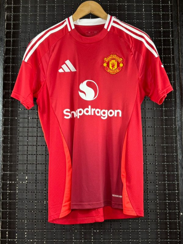 Camisa Manchester United Adidas 2024 vermelha