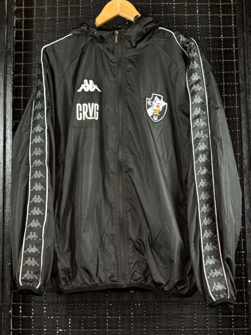 Corta-vento Vasco da Gama Kappa 2022 preto Vasco