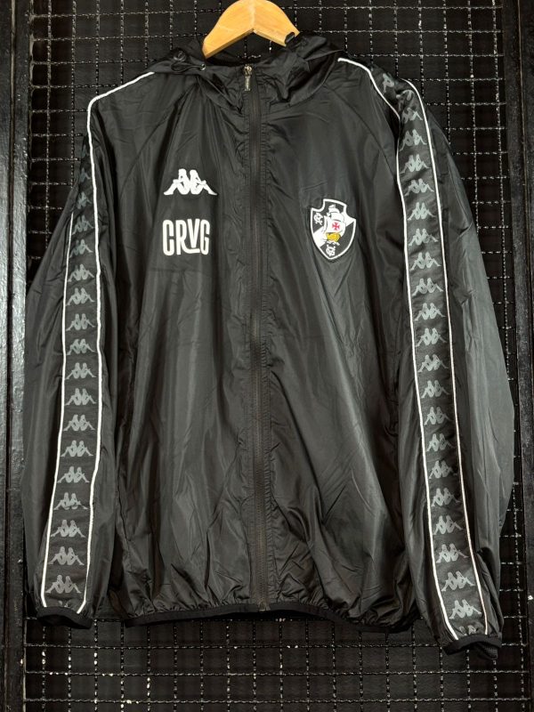 Corta-vento Vasco da Gama Kappa 2022 preto Vasco