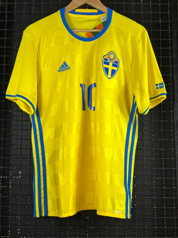 Camisa Suécia Adidas 2015 Zlatan Ibrahimovic