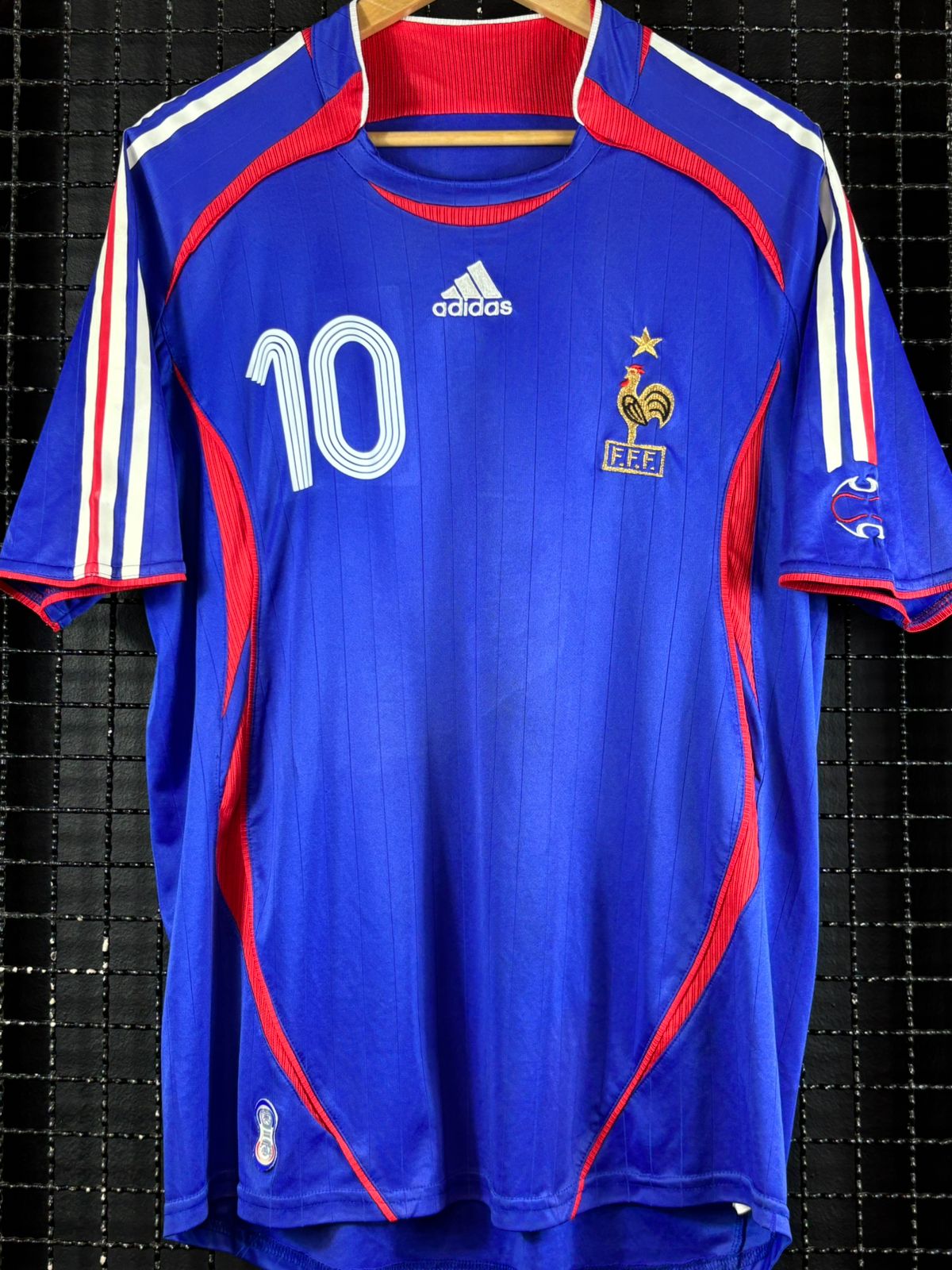 Camisa França Adidas 2006 Teamgeist Zinedine Zidane - Memorias do