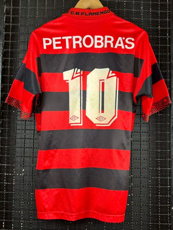 Camisa Flamengo Umbro 1993 rubro-negra - Imagem 2