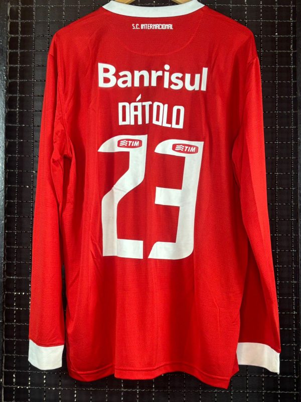 Camisa Internacional Nike 2012 Dátolo mangas longas vermelha - Imagem 2
