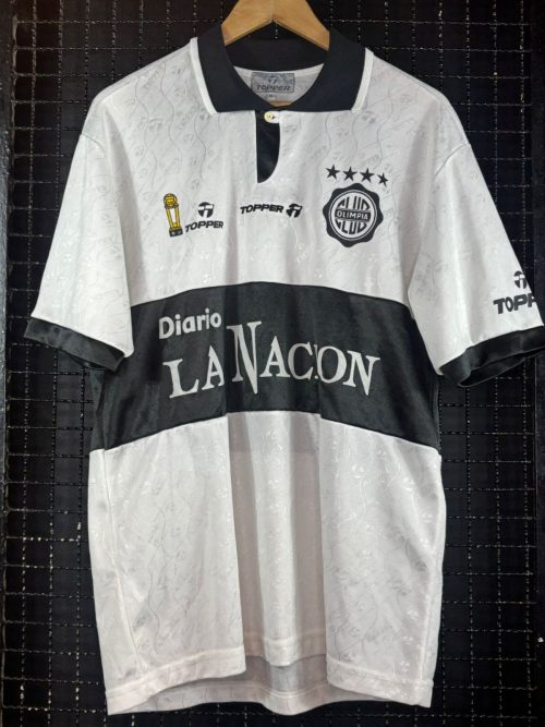 Camisa Olimpia – PAR Topper 1998 branca