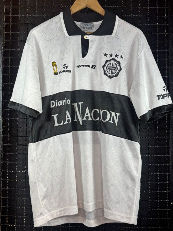 Camisa Olimpia – PAR Topper 1998 branca