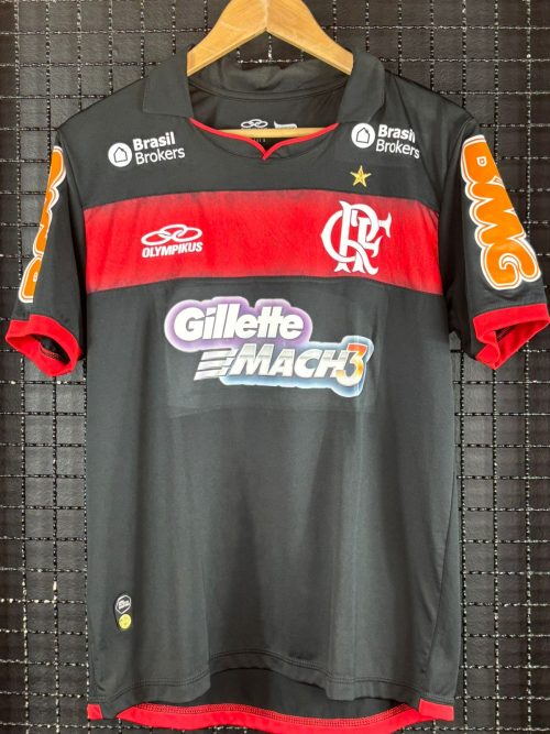 Camisa Flamengo Olympikus 2011 Sul-Americana Jr Cesar