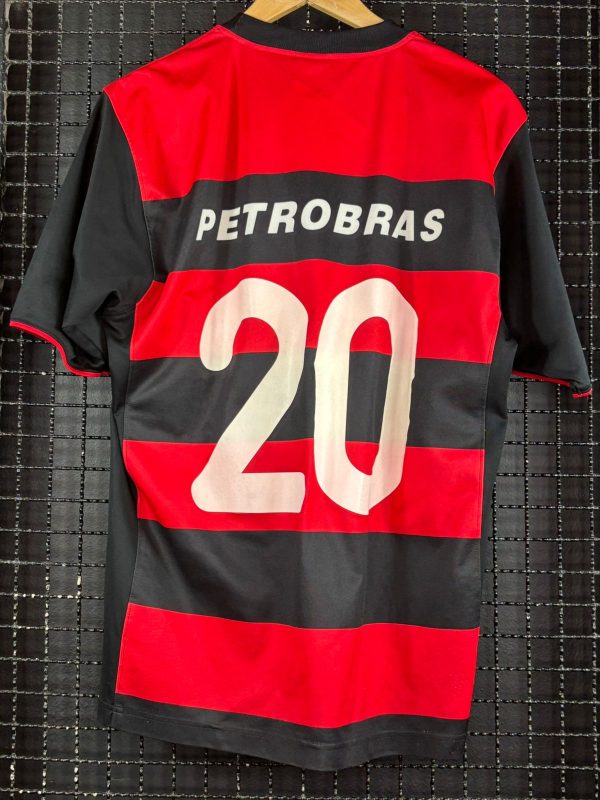 Camisa Flamengo Nike 2001 Rubro-Negra - Imagem 2